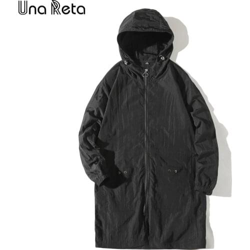 Мужские длинные тренчи Una Reta China At AliExpress