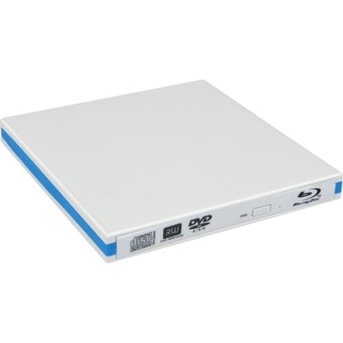 USB3.0 Bluray Drive External CD/DVD RW Burner BD-ROM Blu-ray Player Optical Drive Writer for Apple iMacbook Laptop Computer pc