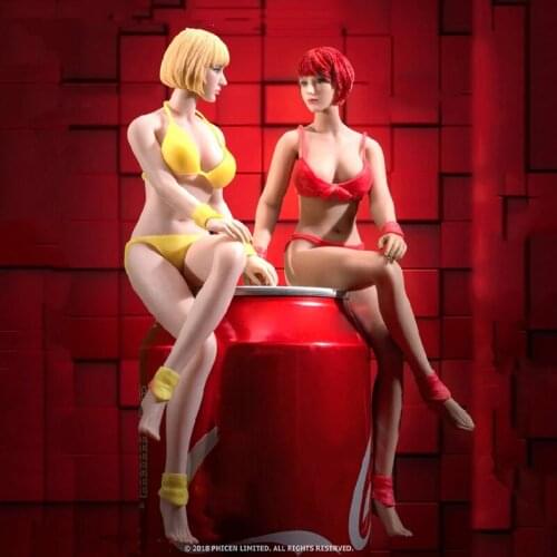 1/12 T03A T03B Female Seamless Body For 6" Female TBLeague PHICENs Figure Body IN STOCK