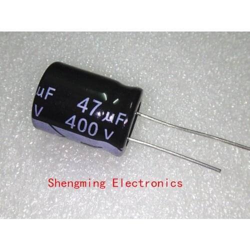 10pcs 400V 47UF electrolytic capacitor 47UF 400V 105C 16x25mm
