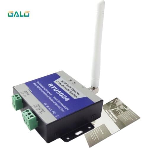 200 users RTU5024 GSM Garage Swing sliding Gate door Opener Relay Switch Remote Access Control Door Opener server controller