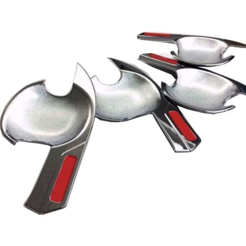 4piece For Suzuki Vitara Escudo 2015 2016 2017 Chrome Exterior Door Handle Bowl Cover Trim free delivery