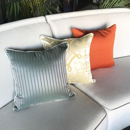 45x45cmSquare Pillow Cover Sofa Chair Car Decoration Home Bedroom Hotel Bed Car Seat Decorative Pillow Case Soft and Comfortable