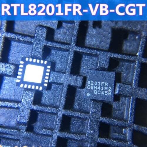 Free shipping 5PCS-10PCS/LOT RTL8201FR-VB-CGT RTL8201FR-VB RTL8201FR 8201FR QFN-24 Ethernet encoder chip IC