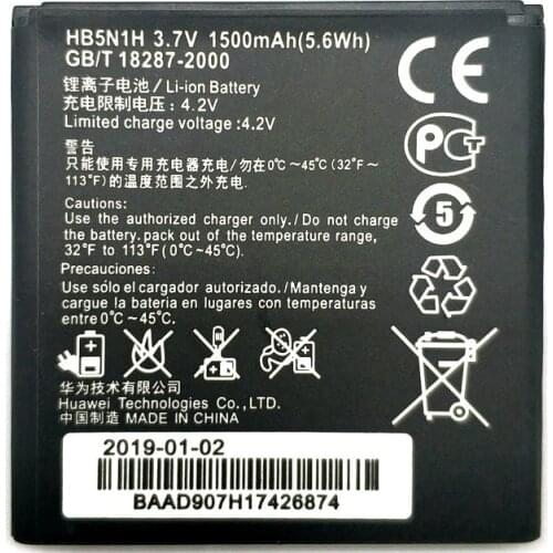 2019 New High Quality HB5N1H 1500mAh battery For Huawei Ascend Q M660 Y310 Y330 Y320 G300 U8818 U8680 Y310 Y330 Y320/T
