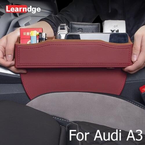 For Audi A3 8Y 2021 2020 Sportback Limousine Sedan Interior Accessories Car Storage Box Seat Gap Box Crevice Pocket Organizer