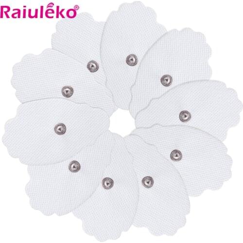 100/50PCS Replacement Electrode Pad for EMS Muscle Stimulator Non-woven Tens Machine Pads Slimming Electric Body Massager Patch