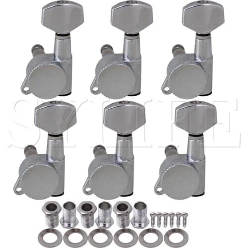 Chrome Auto lock Electric Guitar Machine Heads 6L in line