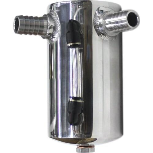 Tool Car Universal Tank Pot Faster Breather Reservoir Disassembly Free 500ml Oil Catch Can Aluminum Alloy Filter Accessories