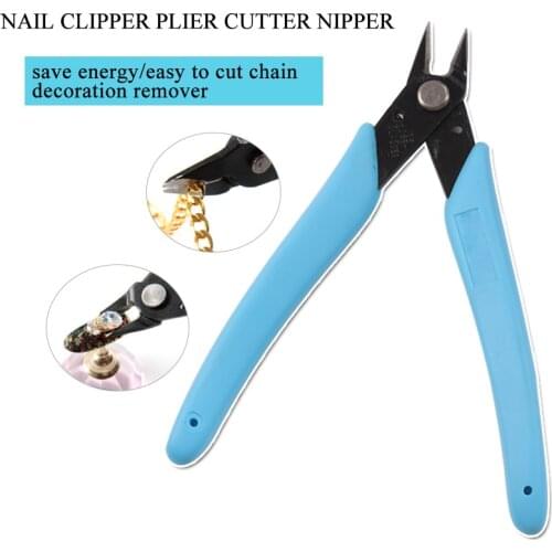 1pcs/lot Professional nail decoration remover manicure salon tool nail clipper plier cutter nipper