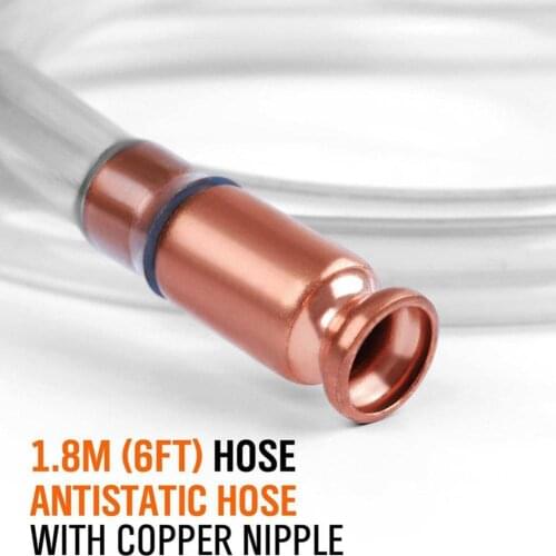 1pc Multi-purpose PVC Tube Siphon Pump For Oil Fuel Pipe Gasoline Self Safety Water Hose Siphon Transfer Priming E9G0