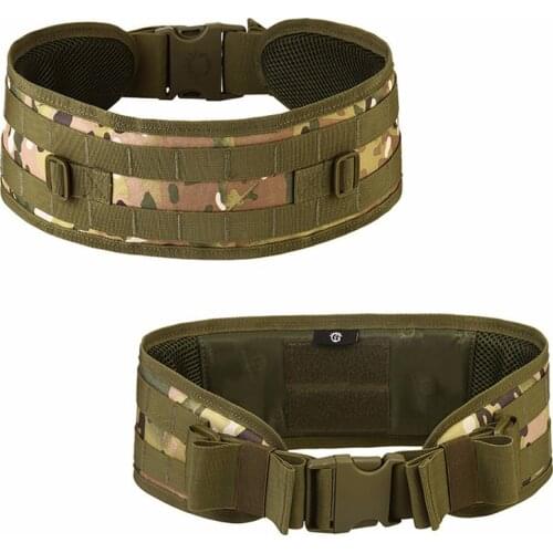 Multifunctional Military tactical belt Molle CS utility airsoft combat army belt sports Equipment camouflage waist band support