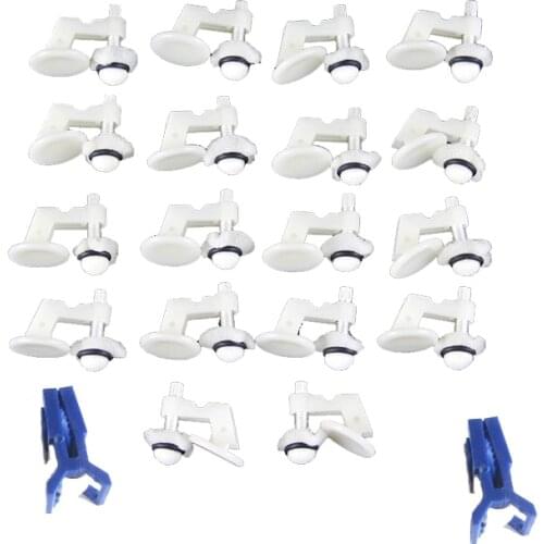 EEG Machine Bridge Electrode 18 Electrodes 2 Ear Clip Saddle Electrodes for EEG