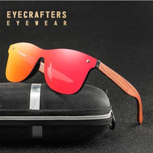 2020 NEW Natural Wooden Sunglasses Men Women Polarized Fashion Mirror Square Sun Glasses Original Wood Oculos de sol masculino