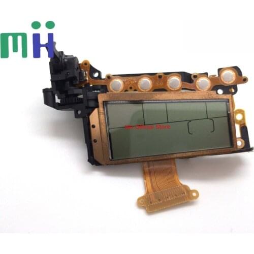 Original Top cover LCD display group / shoulder screen For EOS Canon 60D Replacement Unit Repair Parts