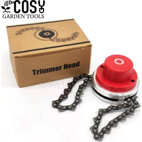Universal 65Mn Lawn Mower Coil Chain Trimmer Head Chains Brush Cutter For Garden Trimmer Grass Cutter Spare Parts Tools