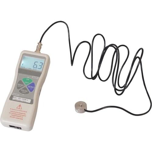 High Precision Digital Display Pressure Gauge External Push-pull Dynamometer Digital Push Force Meter Calibrator DS2-X 0-5000N