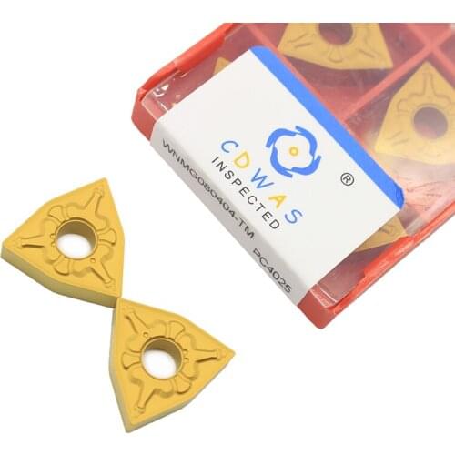 High quality WNMG080404 TM PC4025 Carbide insert milling turning tool Lathe tool Turning insert for machining steel parts