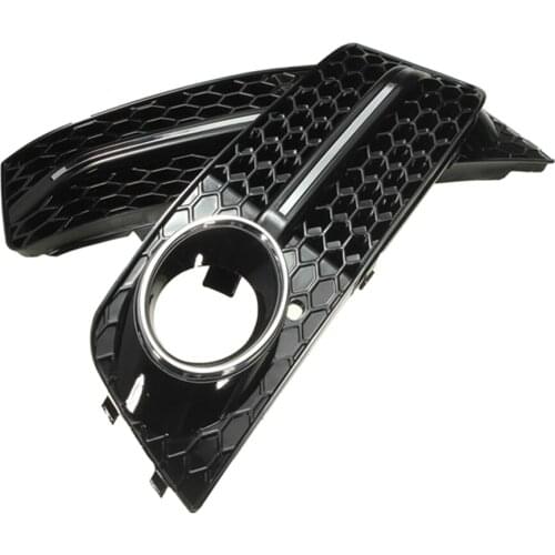 1 Pair Front Left and Right Bumper Grille for A4L B8 S4 08-12