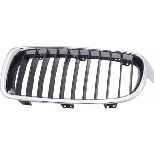 1Pcs Left Side Car Chrome Front Kidney Hood Grille Grill 51137255411 For BMW 3series F35 2012-2014