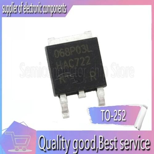 10pcs/lot 068P03L IPD068P03L3G New stock TO-252 P