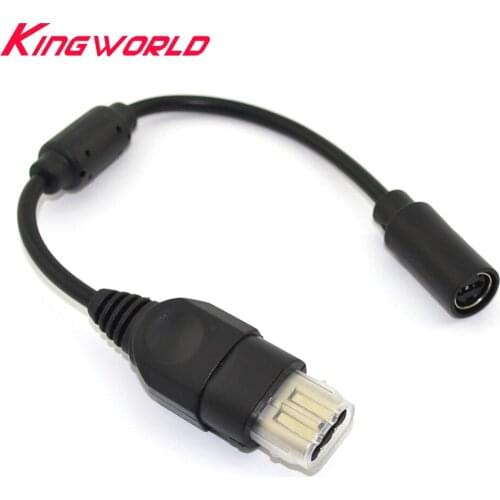 10pcs High quality Breakaway Breakoff Cable Adapter exextension cable lead for Xbox First Generation Controller