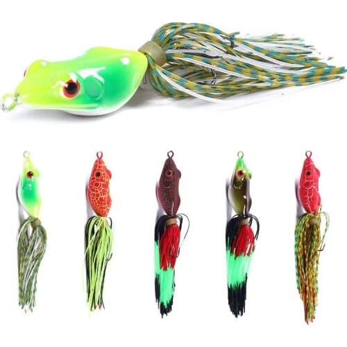 11cm/10g Lure Bait Thunder Frog Soft Bait 3D Eyes Goods For Fishing Variant Colors professional Fishing tools wobbler realistic