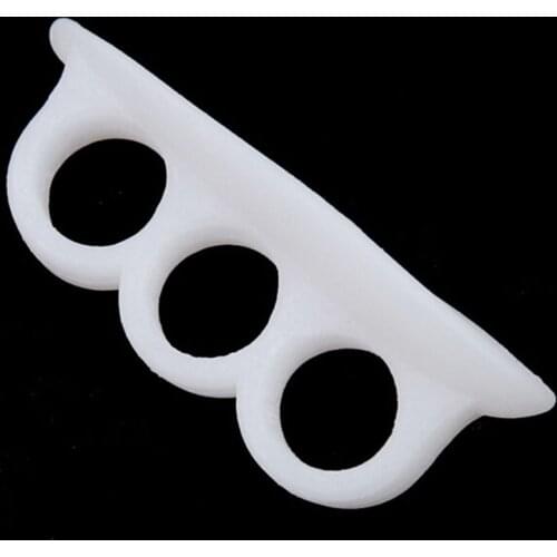 2Pcs Foot Hallux Valgus toe separator Toe Finger Separator Silicone Gel feet care braces supports tools Bunion Guard