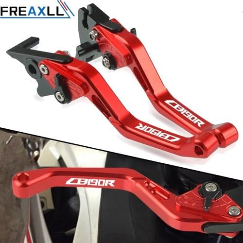 CB190 R LOGO For Honda CB190R CB 190 2015-2018 CNC Motorcycle Short Brakes Clutch Levers 2016 2017 CB-190R Accessories