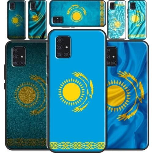 Kazakhstan Flag Case For Samsung A51 A71 A41 A31 A11 A12 A32 A42 A52 A72 A21S A20e A50 A70 A02S A20S A30S
