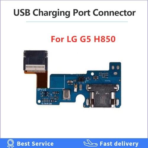 For LG G5 H840 H850 USB Charging Port Connector Charge Dock Socket Jack Plug Flex Cable Ribbon Replacement Part