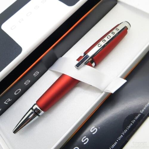 Cross AT0555-7 Edge Roller Red Chrome | Cross Pen | İsme Special Pen