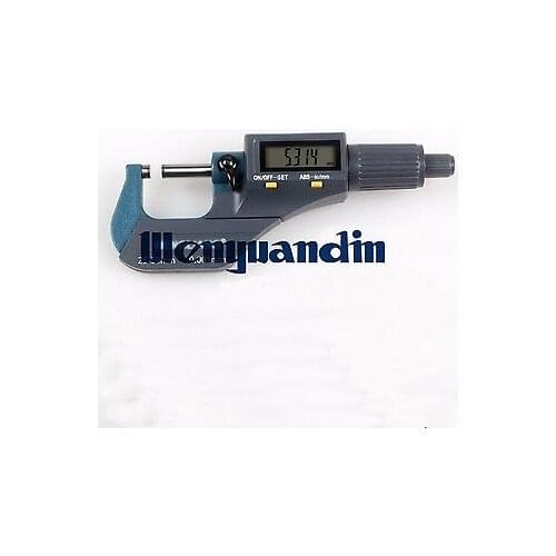 New Digital Metric Outside Micrometer Gauge 25-50mm 0.001mm Test Guage Meter Machinist Tool Measuring Tool A21