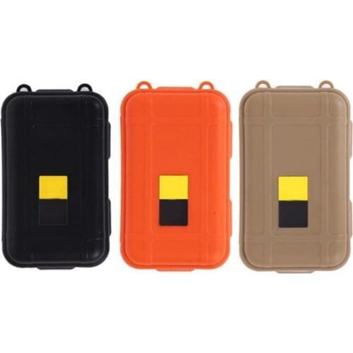 Portable Sealed Storage Container Fishing Boating Cases Outdoor Carry Storage Box Shockproof Waterproof Airtight Survival Case