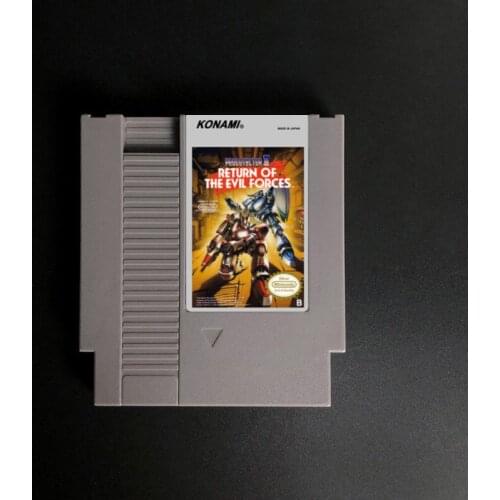 Probotector 2 Return Of The Evil Force - 72 pins 8bit Game Cartridge