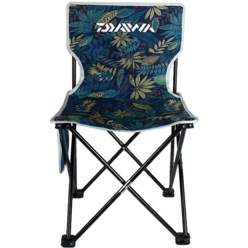 Outdoor Collapsible Camping Fishing Chair Travel Light Foldable Backrest Portable Hiking Lounge Fishing Stool Tools Chair Beach