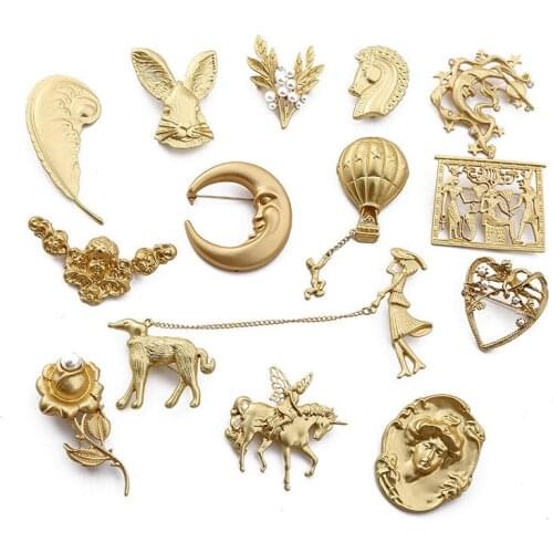 Винтажные броши на одежду YINGYUAN China At AliExpress