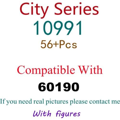 56Pcs 10991 Building Block Toy Hero Series 60190 Assembled Building Blocks Childrens Toy Gifts