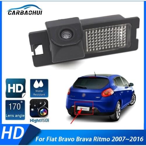 Wireless HD Car Back Up Rear view Waterproof Camera For Fiat Bravo Brava Ritmo 2007 2008 2009 2010 2011 2012 2013 2014 2015 2016