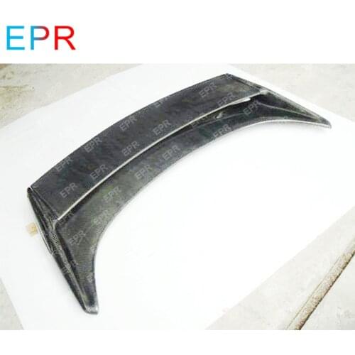 For Nissan 350Z Carbon Fiber Rear Trunk Wing lips Body Kit Car Styling Auto Tuning Part For 350Z Nismo Version 2 Rear Spoiler