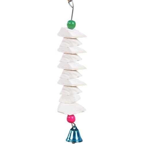 Bird Toys Chew Bite Hanging Cage Pets Toys Resistant Parrots Sepia Parakeet Cockatiel Climing Decoration Pets Supplies