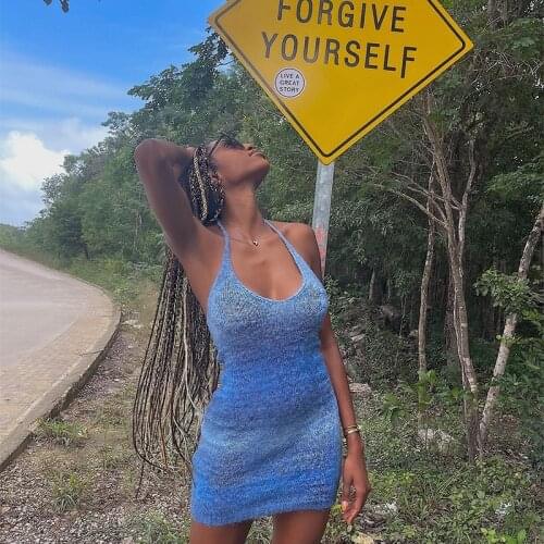 Модные вязаные платья Melly Feng China At AliExpress