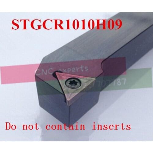 STGCR1010H09 10*10mm Metal Lathe Cutting Tools Lathe CNC Machine Turning Tools External Turning Tool Holder S-Type STGCR