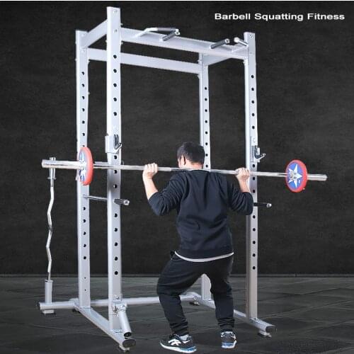 Multifunctional Professional Squatting Frame Horizontal Push Gantry Fitness Equipment Comprehensive Strength Training Device
