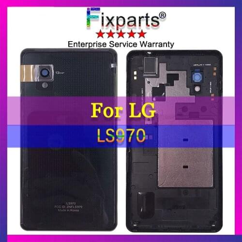 New For LG LS970 Back Battery Cover Door Rear Glass Housing Case For LG LS970 Battery Cover