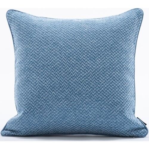 Northern Europe Style Solid Cotton and linen Living Room Cushion Cover Ethnic Colorful Pillow Cover 45x45cm Home Decoration