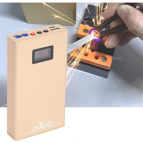 DX10 Portable Spot-welder Low Failure Rate Adjustable Hand-held Compact Spot Welding Machine for 18650 Battery