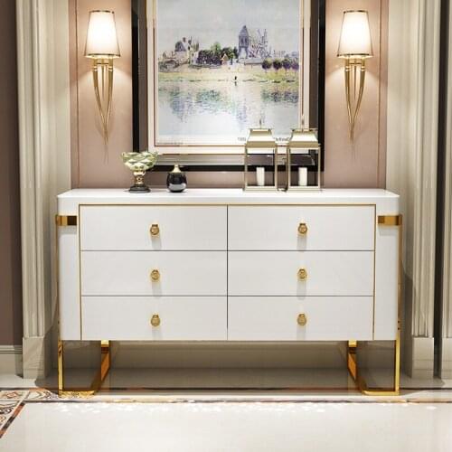 Cabinet Door Paint Storage Cabinet Curio Cabinet Console Creative Simple Hall Cabinet Locker room drawer buffet cabinet