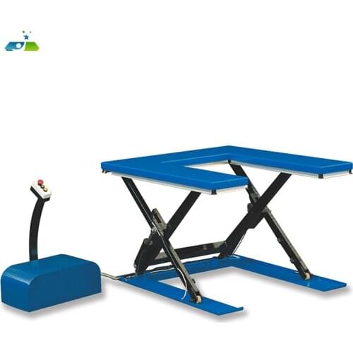 Stationary U Type Electric Scissor Lift lifting tools