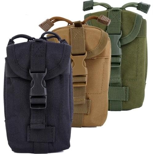 Utility EDC Tool Bag Tactical Molle Pouch Outdoor Military Accessories Travel Hunting Phone Case Holder Small Airsoft Mag Bag